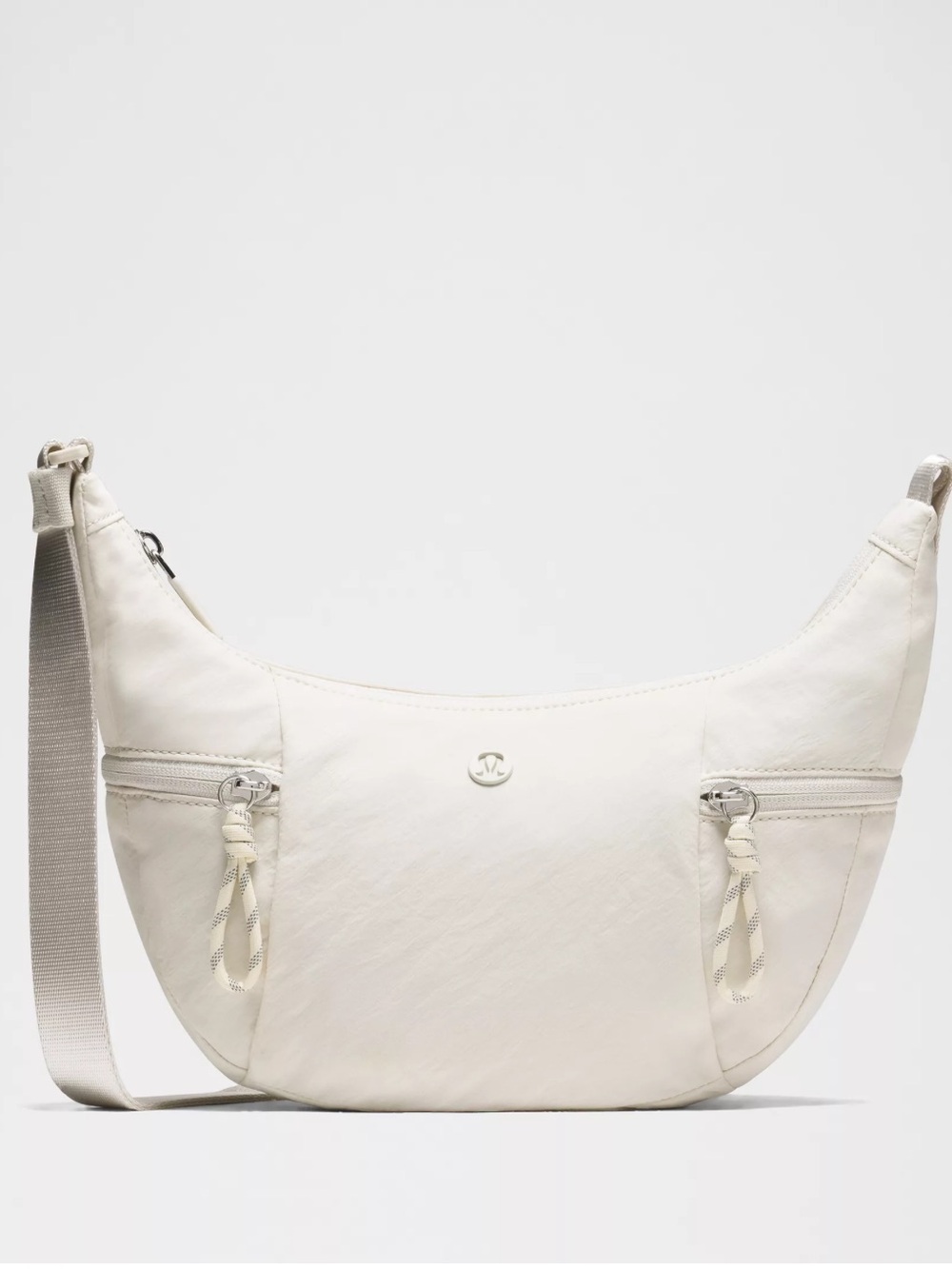 lululemon athletica Small Slouchy Sling Bag in Light Ivory 3L shoulder tote